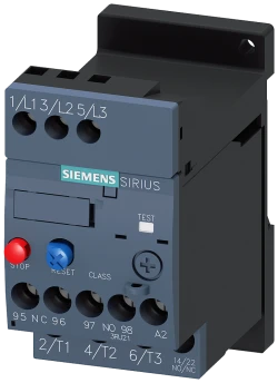 Siemens 3RU2116-0KB1 Raya Montajlı (0,9-1,5A) Sirius Termik Röle