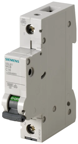 Siemens 5SL6116-7 5SL 6 kA Otomatlar 230 / 400 V AC Minyatür devre kesici