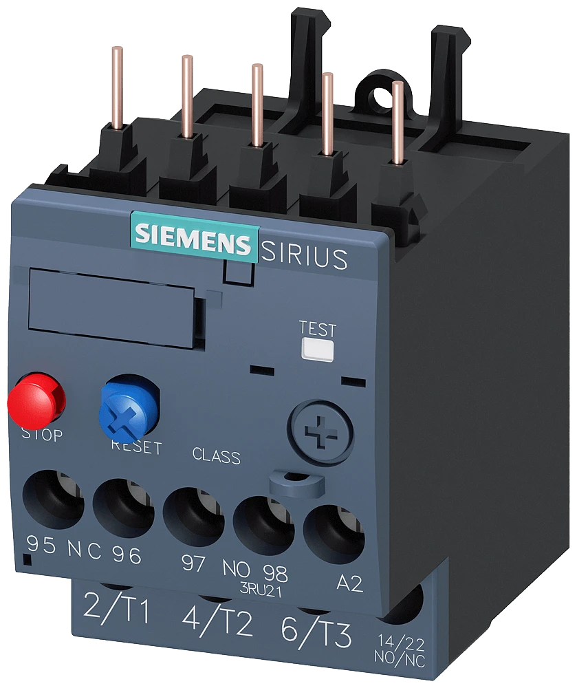 Siemens 3RU2116-1GB0 Kontaktöre Direk Montajlı (4.5-6.3A) Sirius Termik Röle